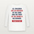 Psalm 127:3 KJV Christian Long Sleeve Tee (Bold Type) - White
