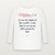 Matthew 5:14 KJV Christian Long Sleeve Tee (Script) - White