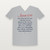 Isaiah 41:10 KJV Christian V-Neck Tee (Script) - Heather Gray