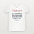 Psalm 150:6 KJV Christian V-Neck Tee (Script) - White