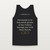 1 Corinthians 15:57 KJV Christian Tank Top (Typewriter) - Black