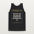 Matthew 2:10 KJV Christian Tank Top (Vintage) - Black