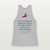 1 Thessalonians 5:18 KJV Christian Women's Racerback Tank (Dove) - Heather Gray