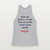 Psalm 54:2 KJV Christian Women's Racerback Tank (Cross) - Heather Gray
