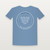 Psalm 121:2 KJV Christian Youth Tee (Round Badge) - Heather Blue