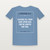 1 Peter 5:7 KJV Christian Youth Tee (Vintage) - Heather Blue