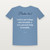Psalm 46:1 KJV Christian Youth Tee (Script) - Heather Blue