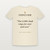 Exodus 15:18 KJV Christian Youth Tee (Classic) - Natural