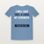 Psalm 18:1 KJV Christian Youth Tee (Bold Type) - Heather Blue
