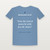 Romans 15:33 KJV Christian Youth Tee (Classic) - Heather Blue