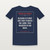 Psalm 128:1 KJV Christian Youth Tee (Vintage) - Navy