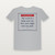 Psalm 119:105 KJV Christian Youth Tee (Framed) - Heather Gray