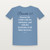 Proverbs 3:9 KJV Christian Youth Tee (Script) - Heather Blue