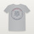 Deuteronomy 32:40 KJV Christian Youth Tee (Round Badge) - Heather Gray