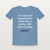 Psalm 47:7 KJV Christian Youth Tee (Cross) - Heather Blue