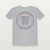 Colossians 3:20 KJV Christian Youth Tee (Round Badge) - Heather Gray