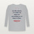 Psalm 33:22 KJV Christian Youth Long Sleeve Tee (Cross) - Heather Gray