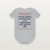 Psalm 26:12 KJV Christian Baby One Piece (Vintage) - Heather Gray