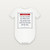 Psalm 71:8 KJV Christian Baby One Piece (Framed) - White