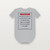 Isaiah 40:29 KJV Christian Baby One Piece (Framed) - Heather Gray