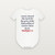 Philippians 3:14 KJV Christian Baby One Piece (Cross) - White