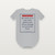 1 Corinthians 15:57 KJV Christian Baby Bodysuit (Framed) - Heather Gray