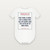 Psalm 3:3 KJV Christian Baby Bodysuit (Vintage) - White