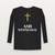 Ash Wednesday Lent Christian Long Sleeve Tee (Holiday) - Black
