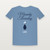 Maundy Thursday Lent Christian Youth Tee (Holiday Script) - Heather Blue