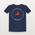 Ascension Day Christian Youth Tee (Emblem Badge) - Navy