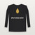 Pentecost Christian Youth Long Sleeve Tee (Holiday) - Black