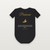 Pentecost Christian Baby Bodysuit with Acts 2:1 (Holiday Script) - Black