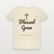 Blessed Gran Christian Women's Relaxed Tee (Family Script) - Natural