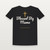Blessed Big Mama Christian Women's Relaxed Tee (Family Script) - Black