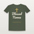 Blessed Nonna Christian Women's Relaxed Tee (Family Script) - Military Green