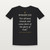 Romans 3:23 KJV Christian T-Shirt (Classic) - Black