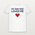 My Paw Paw Loves Me Christian Toddler Tee (Kids Block) - White