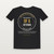 Proud Granddaughter of a Veteran Short Sleeve Tee with Psalm 91:2 (Badge) - Black