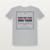 Heroes Don't Wear Capes, They Wear Dog Tags Veteran Short Sleeve Tee with Ephesians 6:11 (Vintage Frame) - Heather Gray