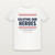 Saluting Our Heroes Veteran Short Sleeve Tee with Psalm 46:1 (Stars & Stripes) - White