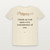 Philippians 1:3 KJV Christian T-Shirt (Script) - Natural