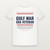 Gulf War Era Veteran Short Sleeve Tee with Isaiah 6:8 (Stars & Stripes) - White