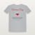 Veterans Day Christian Short Sleeve Tee with Isaiah 6:8 (Holiday Script) - Heather Gray