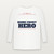 Home Front Hero Veteran Long Sleeve Tee (Star Banner) - White