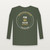 POW · MIA · You Are Not Forgotten Veteran Long Sleeve Tee (Badge) - Military Green