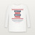Veteran Owned · Veteran Proud Long Sleeve Tee with Psalm 18:39 (Stars & Stripes) - White