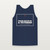 Proud Sister of a Veteran Tank Top (Vintage Frame) - Navy