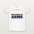 Brothers in Arms Veteran V-Neck Tee (Star Banner) - White