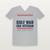 Gulf War Era Veteran V-Neck Tee (Stars & Stripes) - Heather Gray