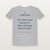Luke 12:34 KJV Christian T-Shirt (Classic) - Heather Gray